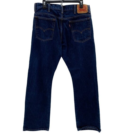 Levi’s Bootcut Blue Denim Jeans Men’s Size 34x30 - Picture 2 of 8